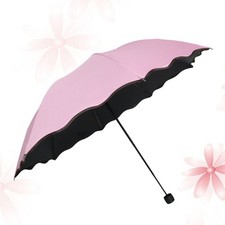  8 côtes mode parasol parapluie pratique pliable résistant aux UV feuille de