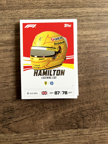 Cartes topps turbo attack - topps, f1
