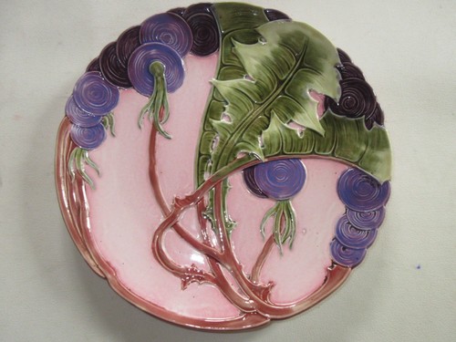 Plat assiette majolique - /, /