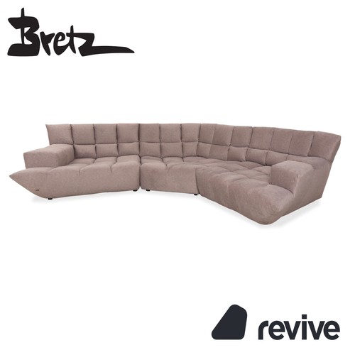 Bretz cloud tissu gris - gris, beige