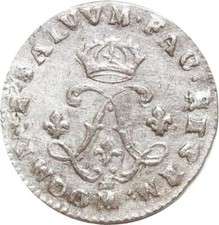 CD0966 Rare 4 Sols 2 Deniers