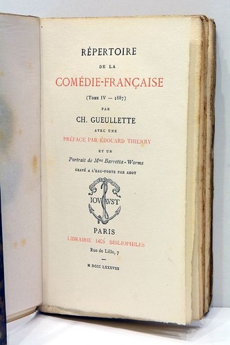 Répertoire comédie - de, la
