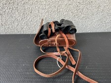 Jumelles anciennes MAYOR 6x avec étui cuir