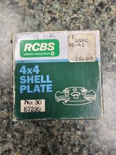 RCBS 4X4 Shell Plate Assembly