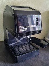 Machine expresso espresso GAGGIA vintage années 80 noire en bon état