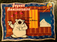 CUBITUS BD DUPA ANNIVERSAIRE MONTAGNE NEIGE HUMOUR carte postale postcard