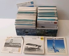 Gros lot plusieurs centaines de fiches sur les avions éditions atlas