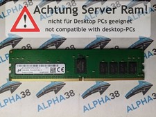 Micron 16 Go DDR4-2933 PC4-23466U-R MTA18ASF2G72PDZ-2G9 2Rx8 1,2 V RAM Serveur