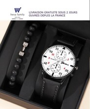 Montre Bracelet Cuir Homme