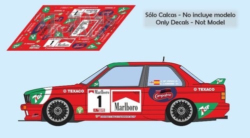 Autocollants bmw e30 - e30, rally
