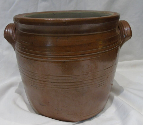 Ancien pot graisse - à, confit
