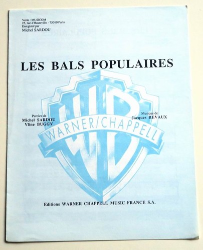 Partition sheet music michel - partition,