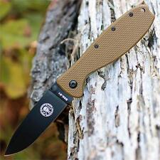 Couteau Esee Zancudo Coyote Brown Lame Black Acier D2 Manche FRN BRKR2CBB - 