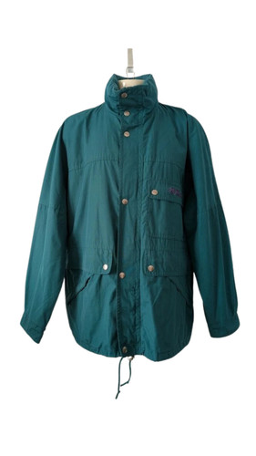 Veste zippée verte - , avec