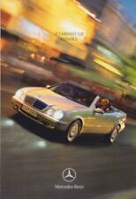 Catalogue Brochure Mercedes CLK Cabriolet W208 02/1998 France