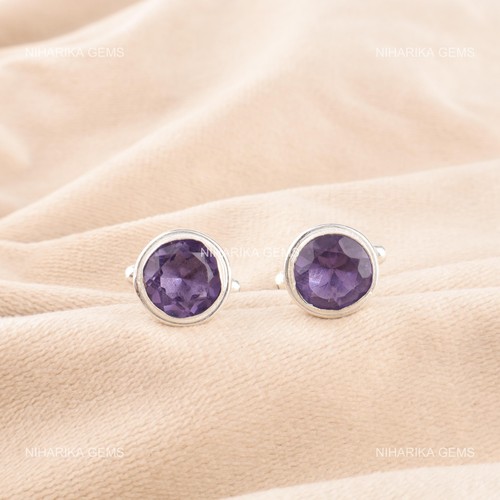Boutons manchette argent - de,