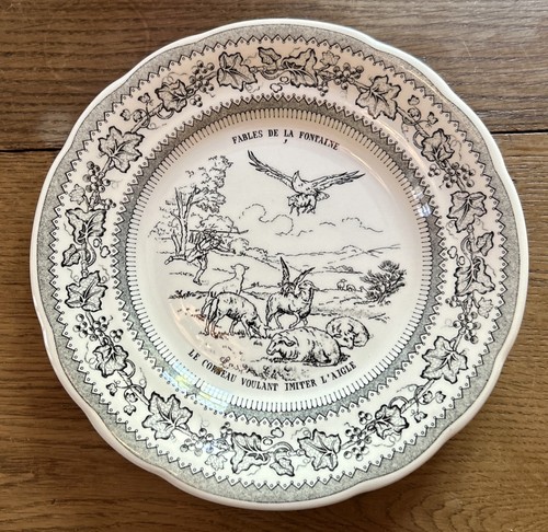 Assiette gien fable la - fable, de