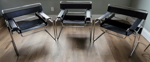 Vintage wassily chairs - 3,