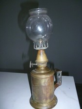 retro-collection-ancienne lampe pigeon en cuivre