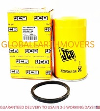 JCB Backhoe- Véritable JCB Filtre Huile Moteur (Pièce #