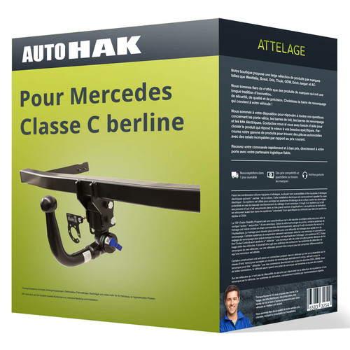 Attelage pour mercedes - pour, classe