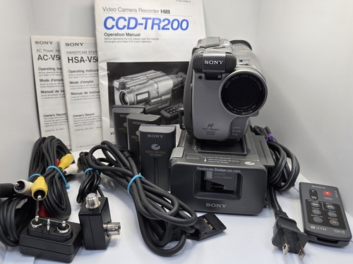 Sony ccd tr200 handycam video - sony,