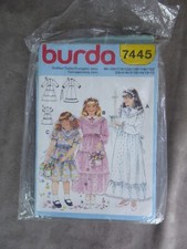 PATRON BURDA années 70: ROBES D'ENFANT.