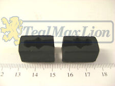 Jeu de 2 guides de fin de course de vitre de porte Peugeot 203 cc 403 cabriolet