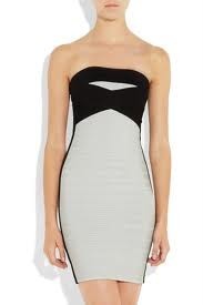 Herve leger simone - leger, strapless