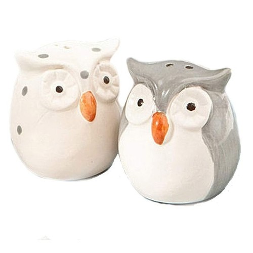 Duo sel poivre chouettes