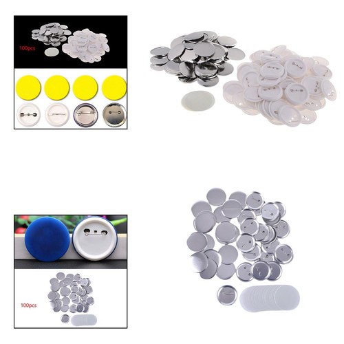Kit 100 badges vierges pour - de,