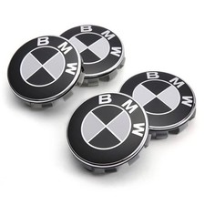 4x Cache Moyeu Roue 68mm