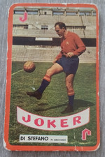 1960' Joker DI STEFANO Espana Espagne  Cartes MIROIR SPRINT Card Soccer  foot