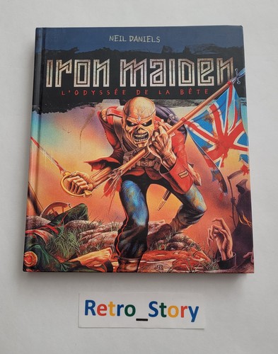Livre book iron maiden - iron,