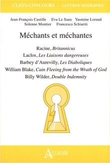 Méchants méchantes - méchants, et