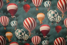 Rideau En Velours Pour Montgolfière Aventure, Coussin D'Intérieur