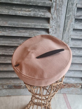 ANCIEN CHAPEAU BIBI ROSE FEMME ANNEE 30/40