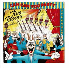 JIVE BUNNY And The MASTERMIXERS Vinyl 45 tours SP 7" CAN CAN YOU PARTY MASTERMIX