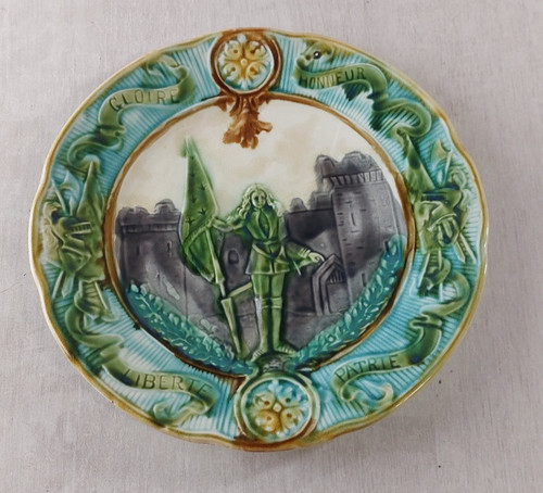 Ancienne assiette - , en