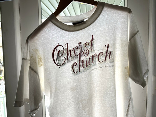 Vtg 90s christ church - m/l,