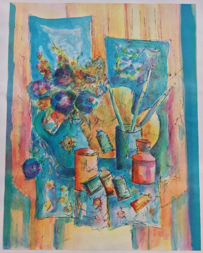 Lithographie originale tony - lithographie,
