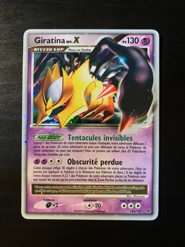 Carte pokémon giratina niv - :,