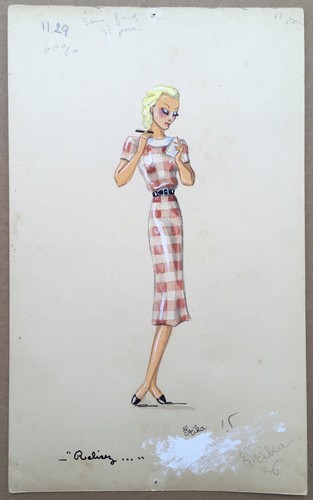 Dessin original aquarelle art - aquarelle,