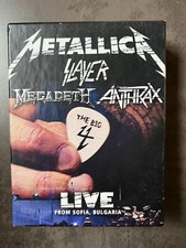 COFFRET 4 CD  METALLICA MEGADETH ANTHRAX SLAYER THE BIG 4 live from Sofia ??
