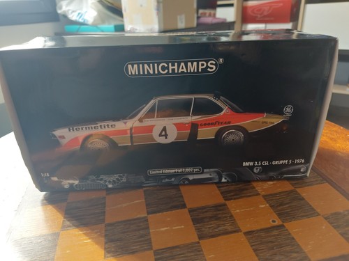 Minichamps bmw csl - 1/18,