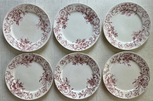 Assiettes 5 faience - assiettes, d