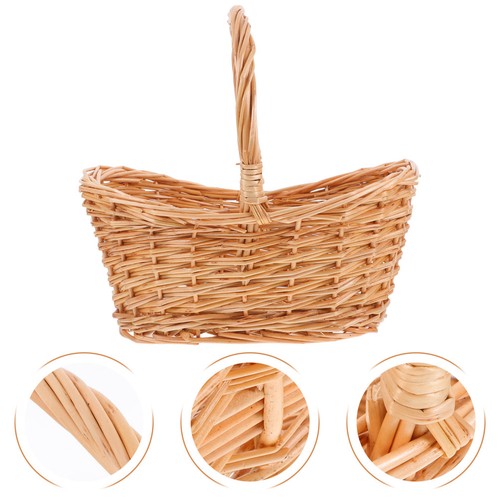 Woven storage basket - woven,