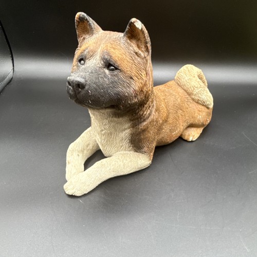 Resin figurine akita inu - an,