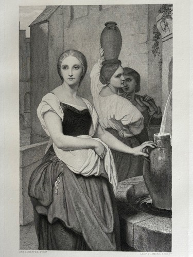 Ary scheffer gravure eau - ary,
