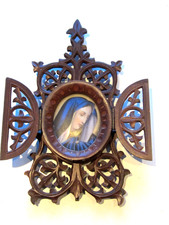 Ancien Cadre en  Bois Sculpte